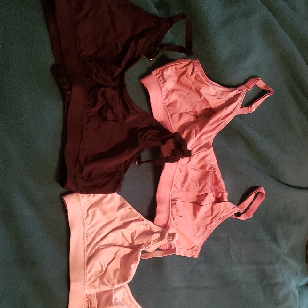 Bodily Nursing Women's Bra Set - Black, Pink, and Cream